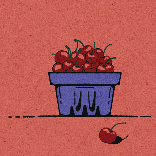 'Cherry Basket' Print