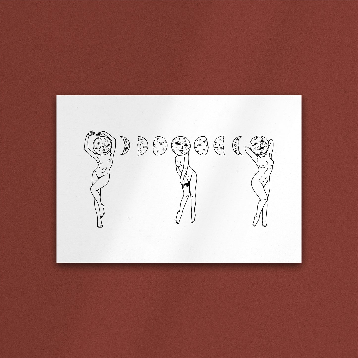 'Phases' Art Print