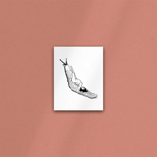 'Slug Girl' Art Print