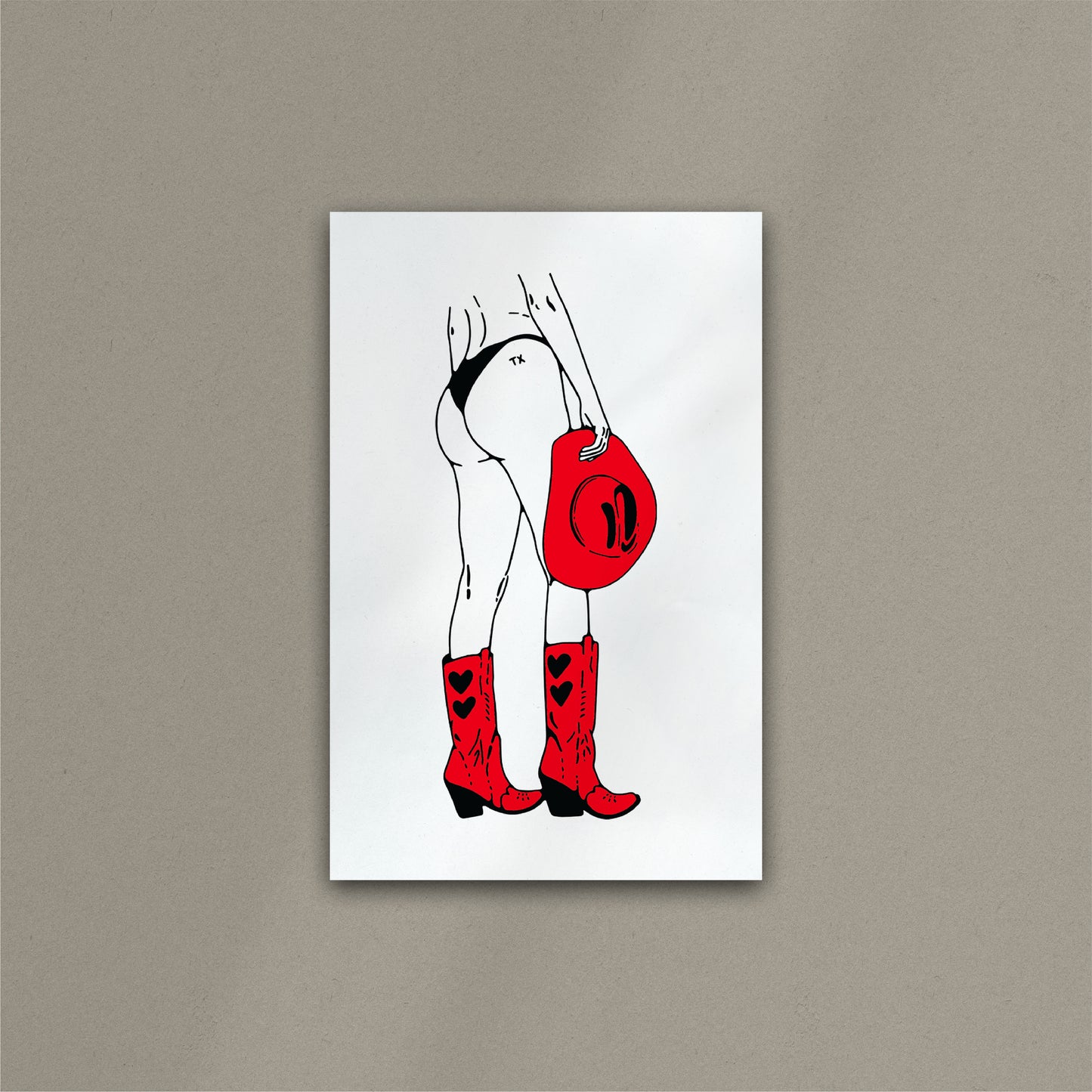 'Texas Girl' Art Print