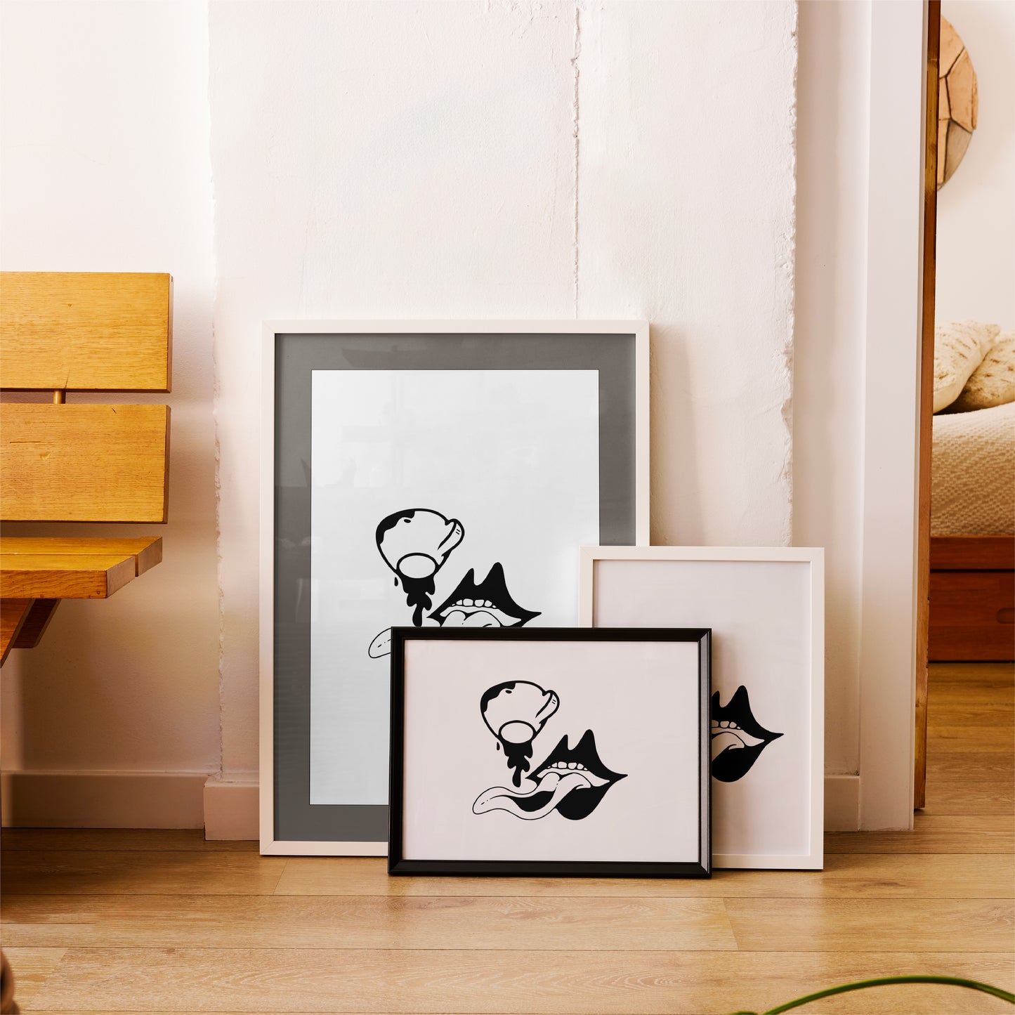 'Coffee Mouth' Print