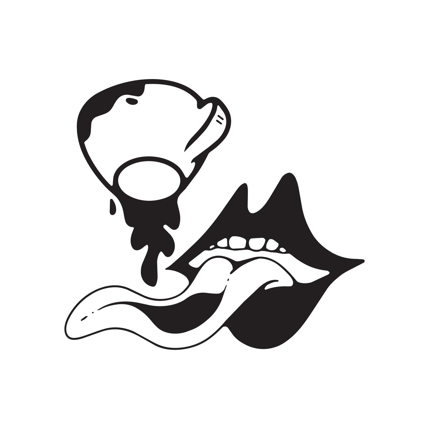 'Coffee Mouth' Print