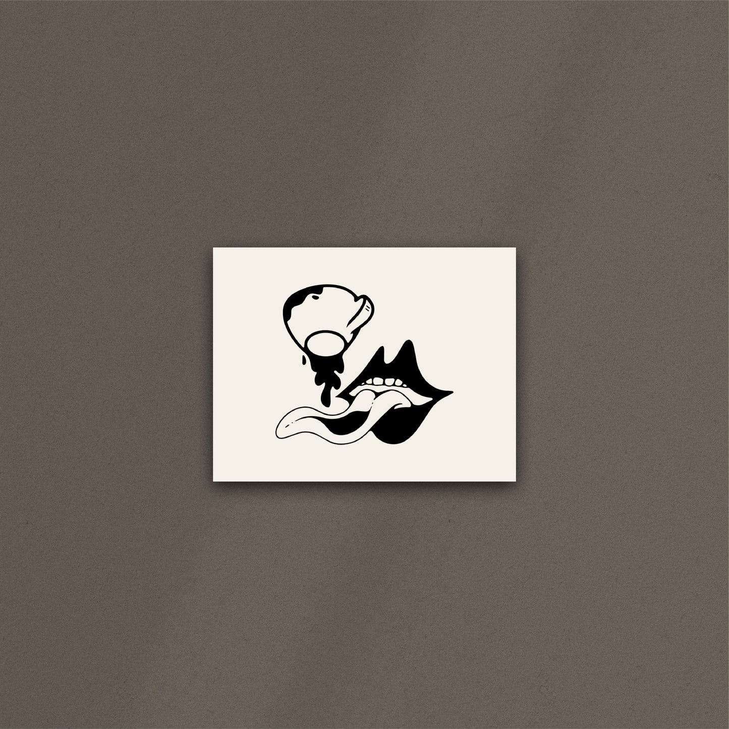 'Coffee Mouth' Print