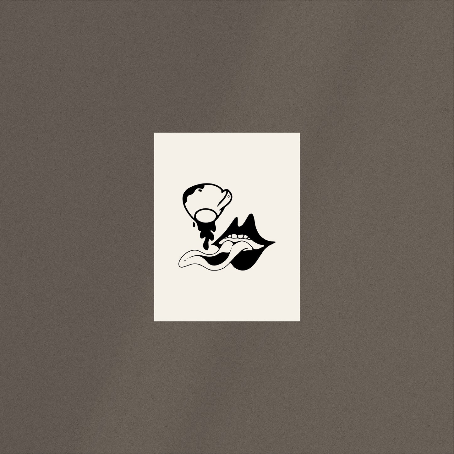 'Coffee Mouth' Print