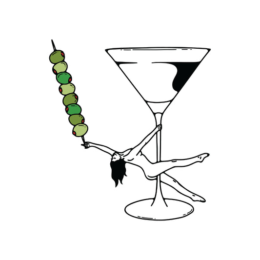 'Martini Girl' Print