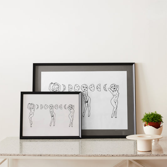 'Phases' Print