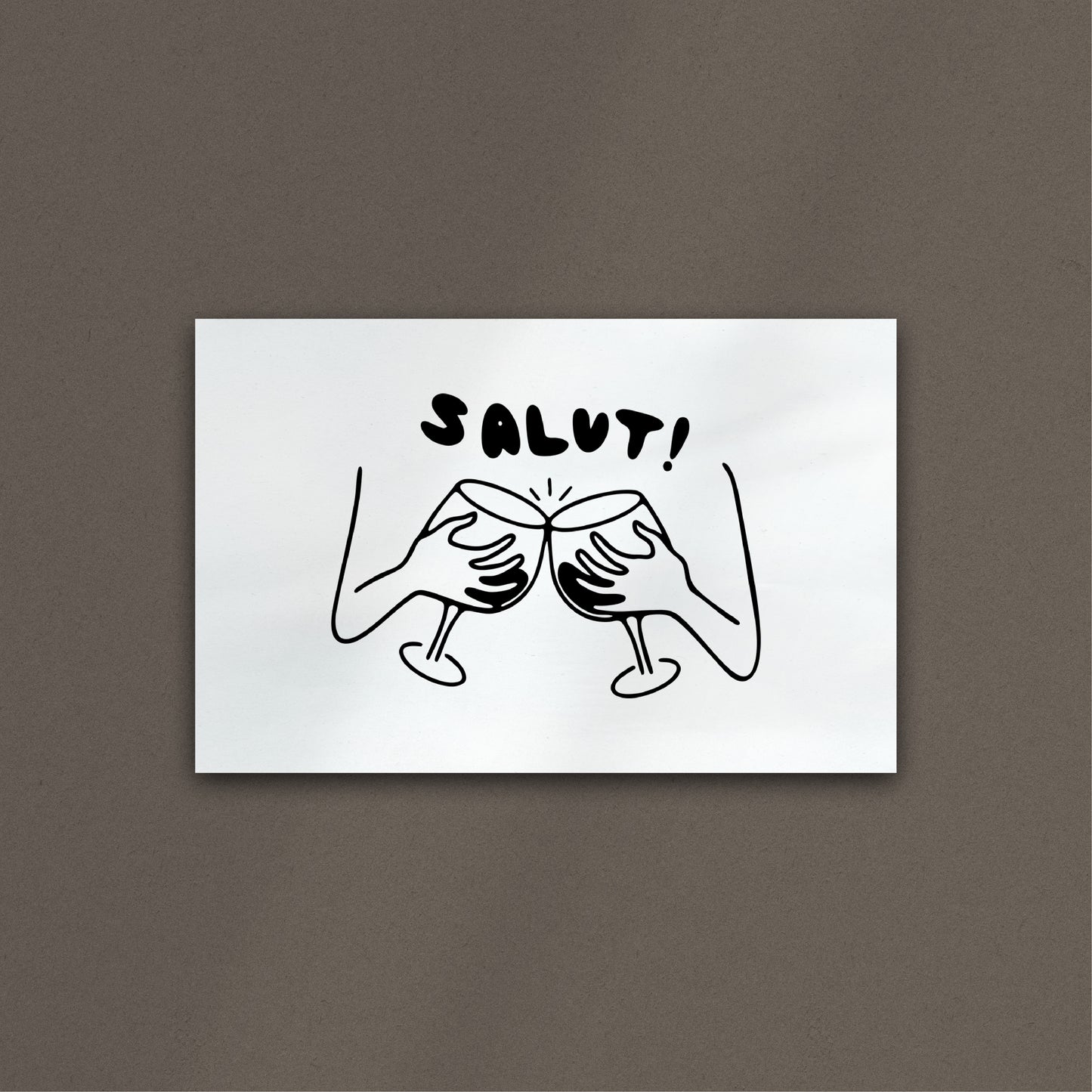 'Salut!' Print