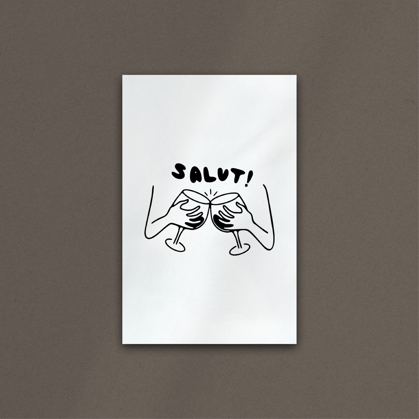 'Salut!' Print