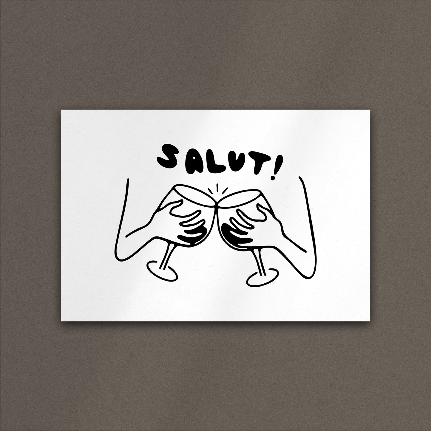 'Salut!' Print