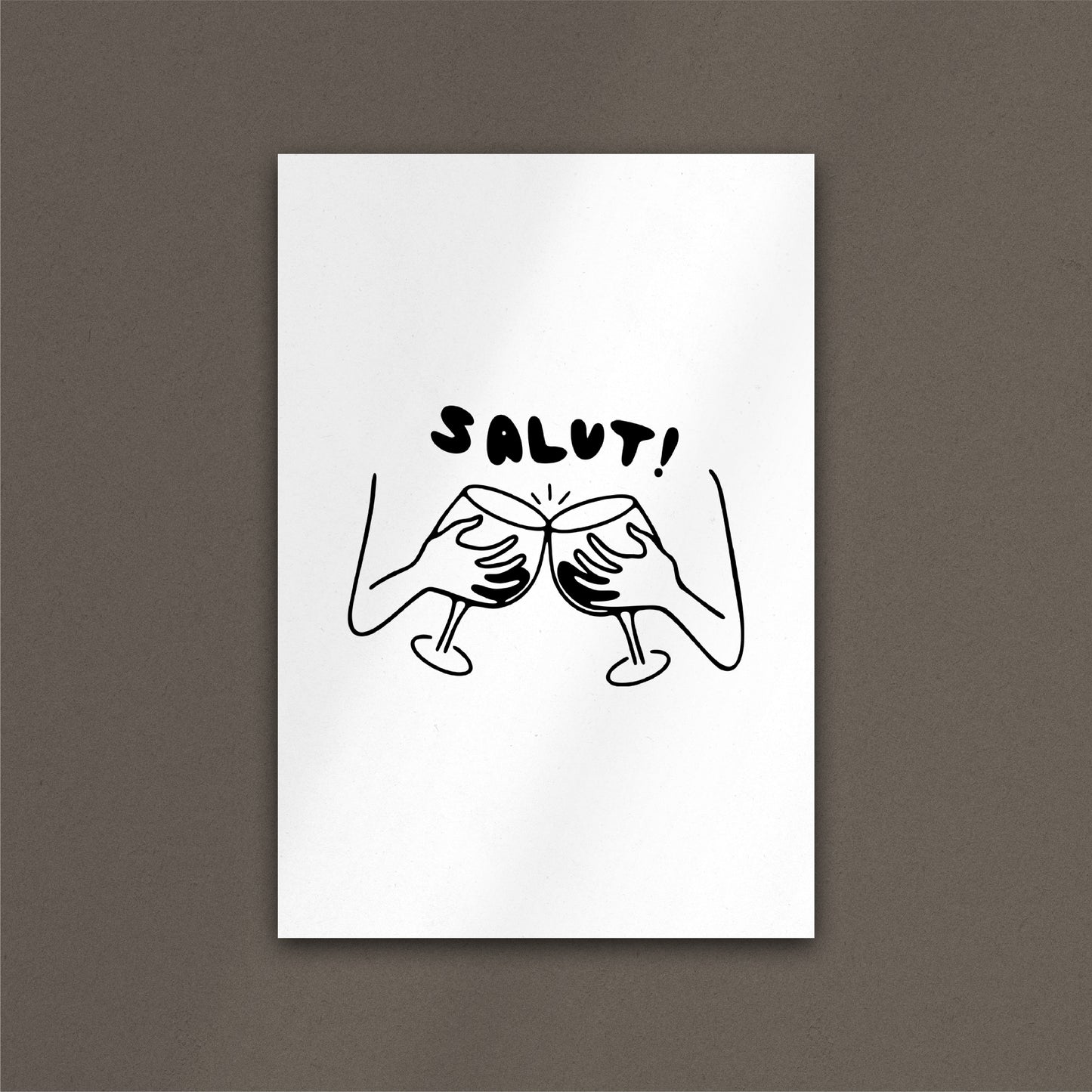 'Salut!' Print