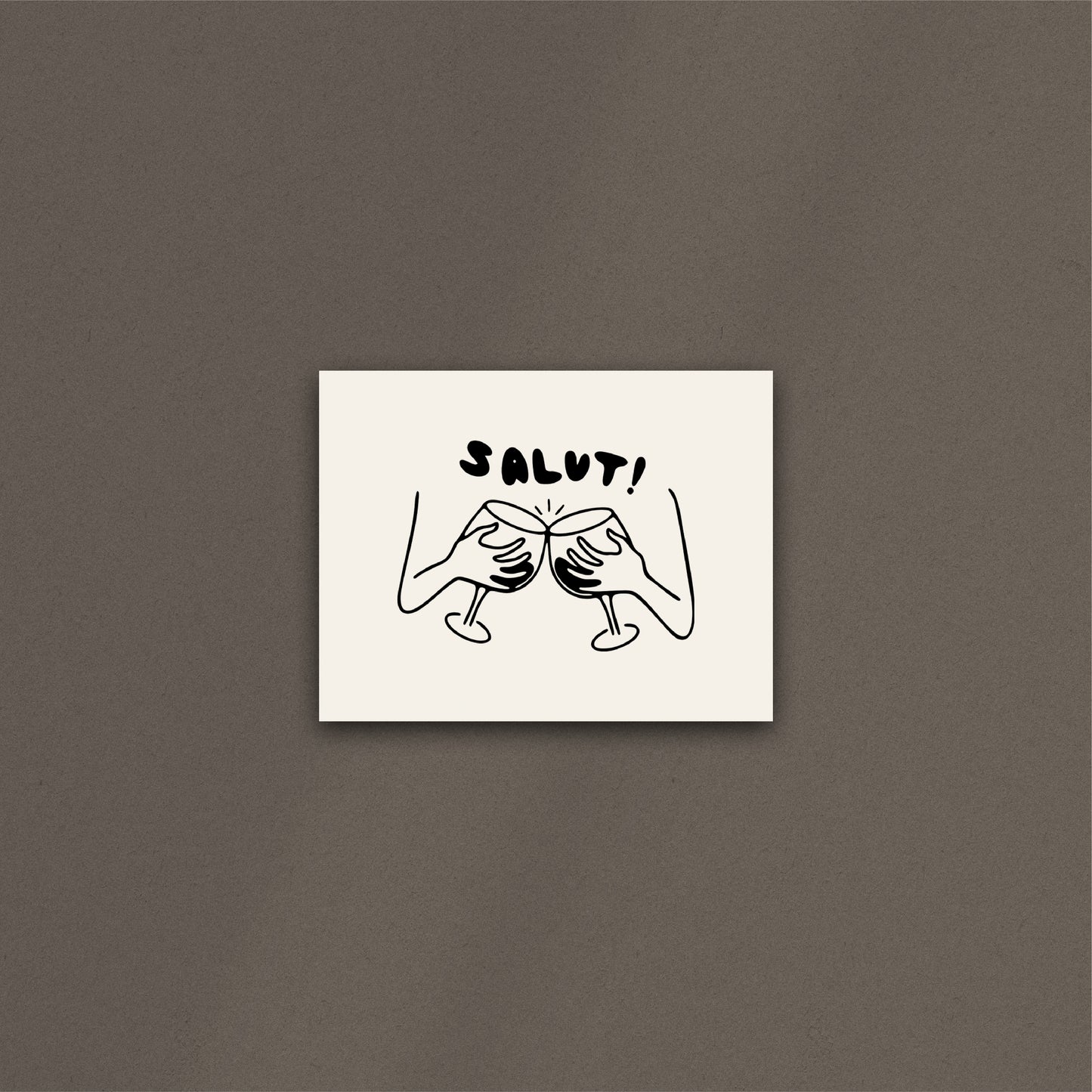 'Salut!' Print