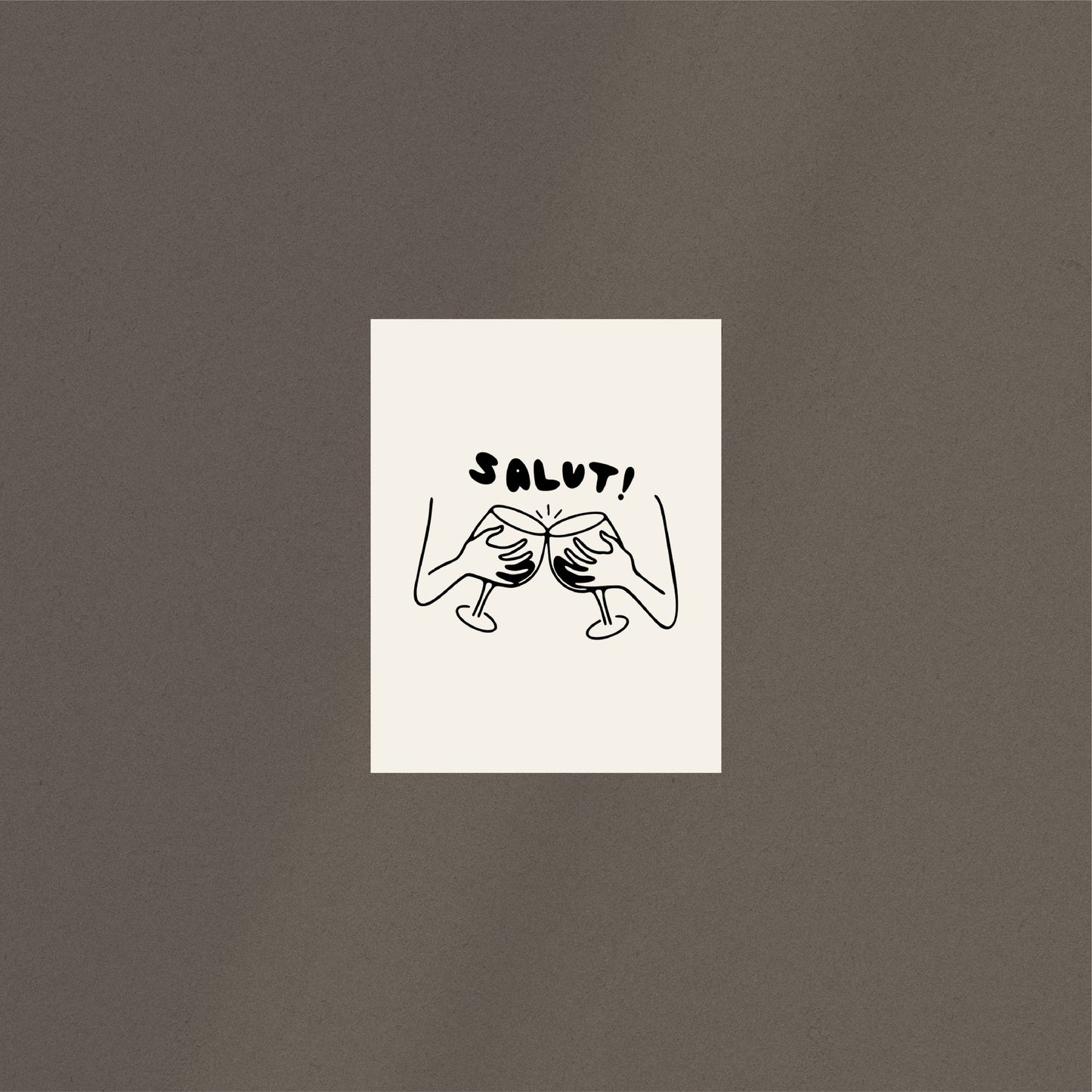 'Salut!' Print