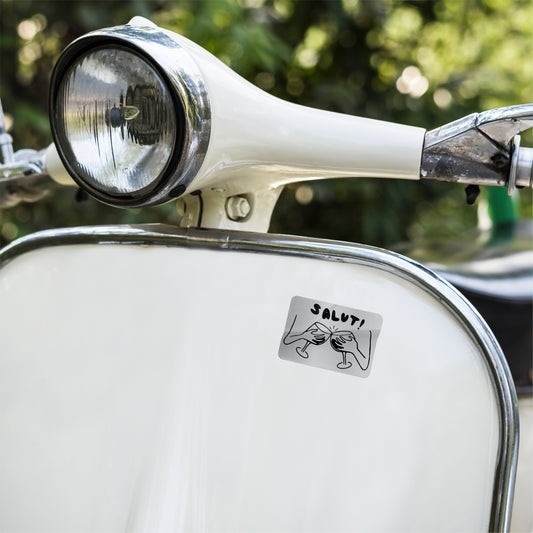 'Salut!' Sticker