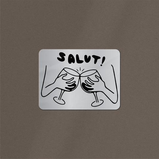 'Salut!' Sticker