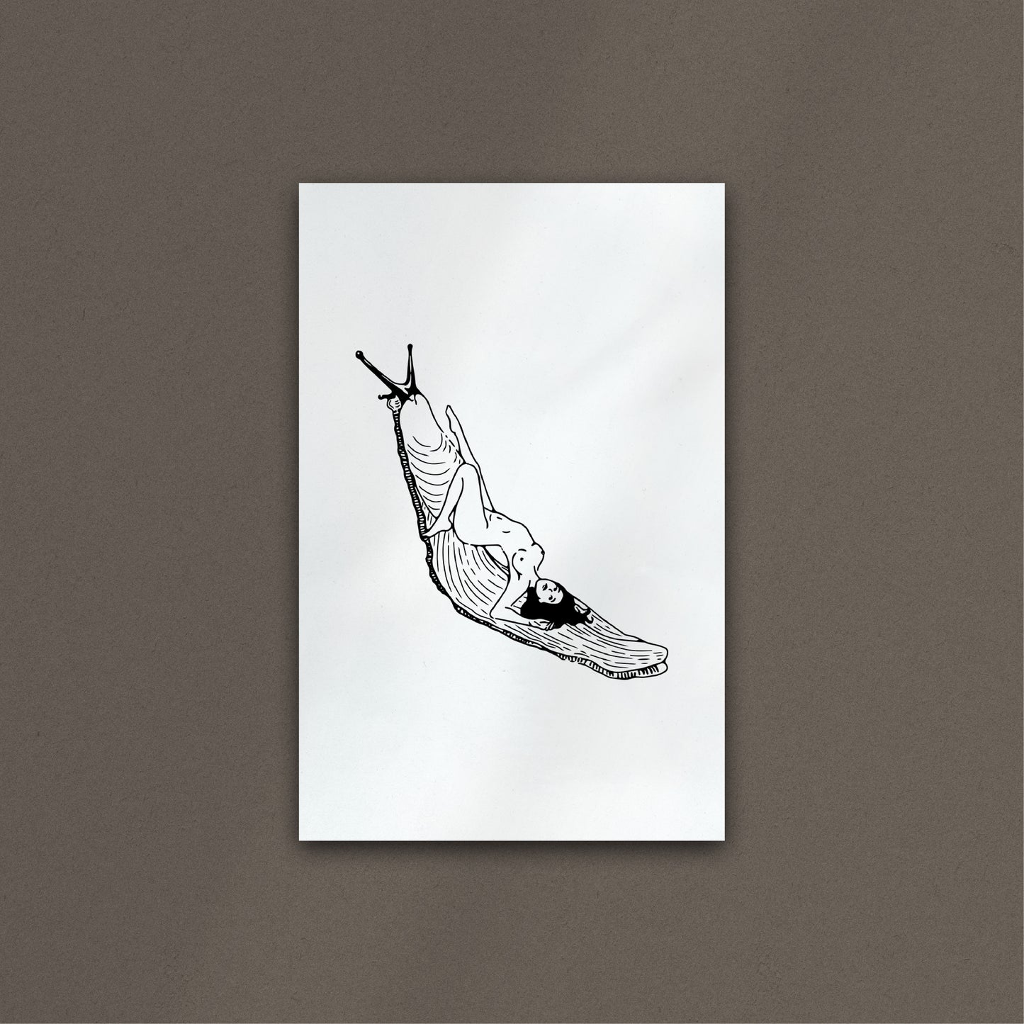 'Slug Girl' Print