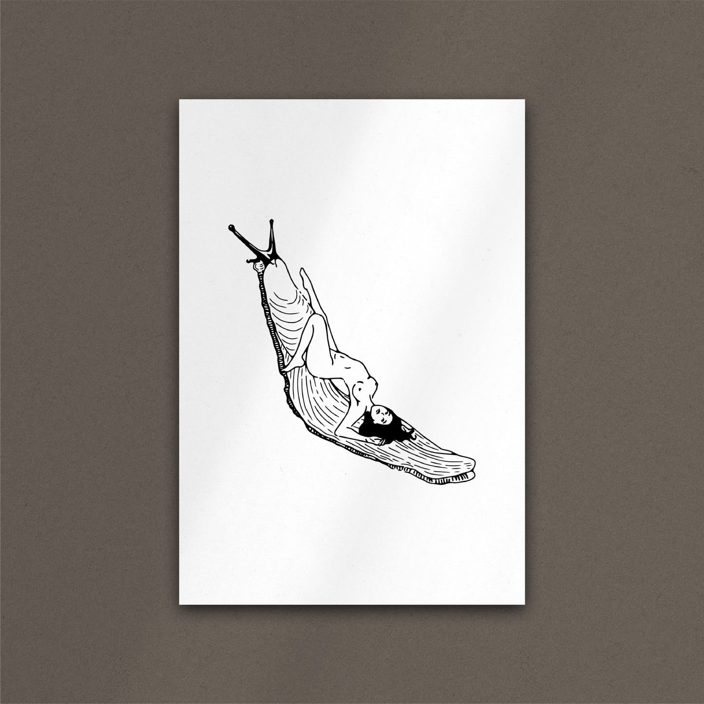 'Slug Girl' Print