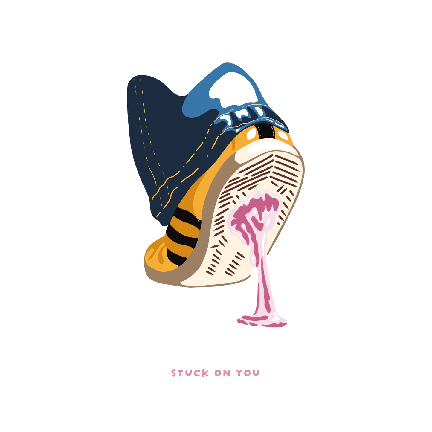 'Stuck On You' Card