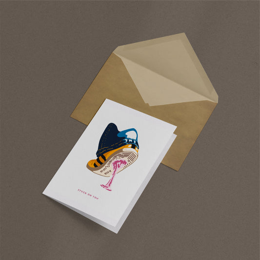 'Stuck on You' Card