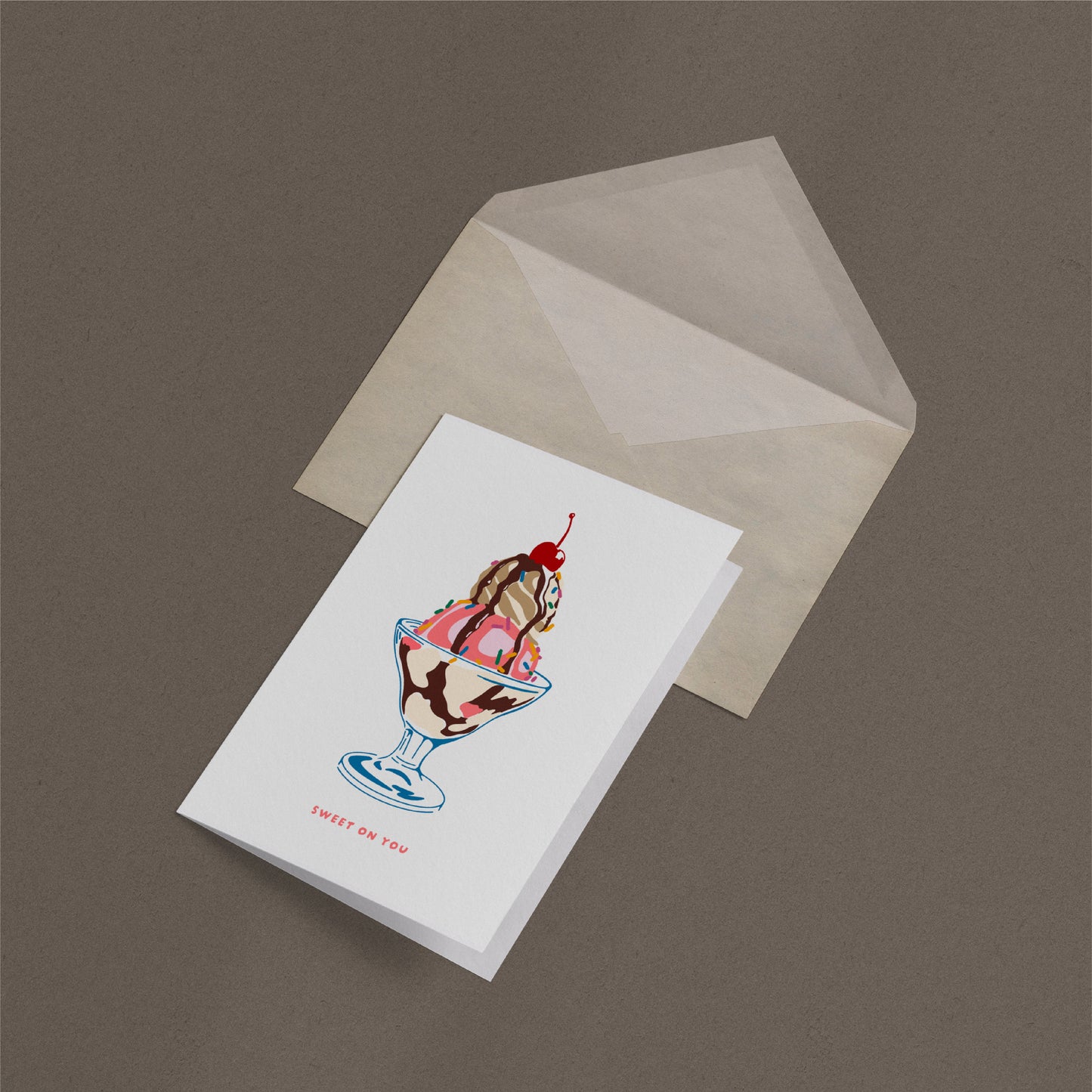 'Sweet On You' Card