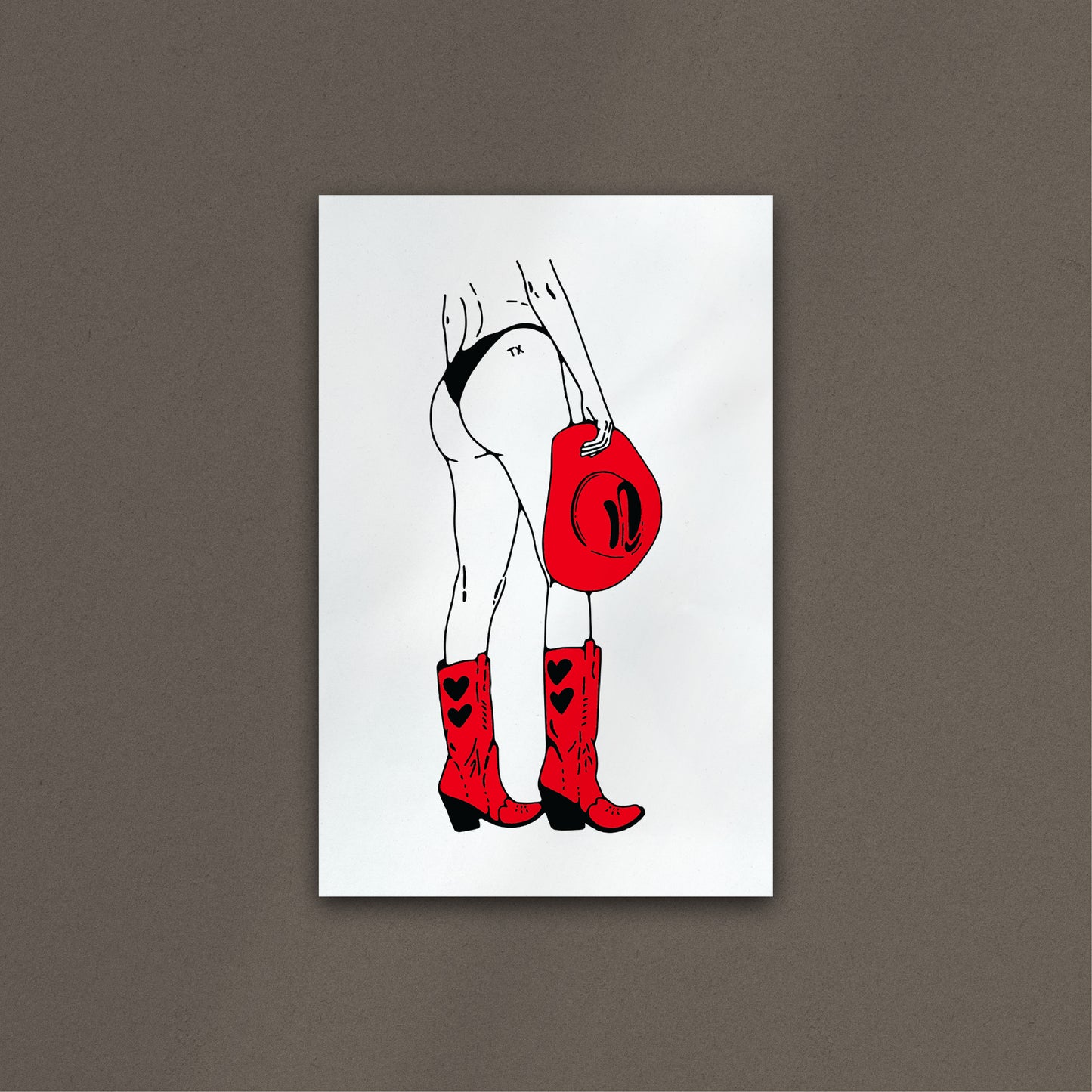 'Texas Girl' Print