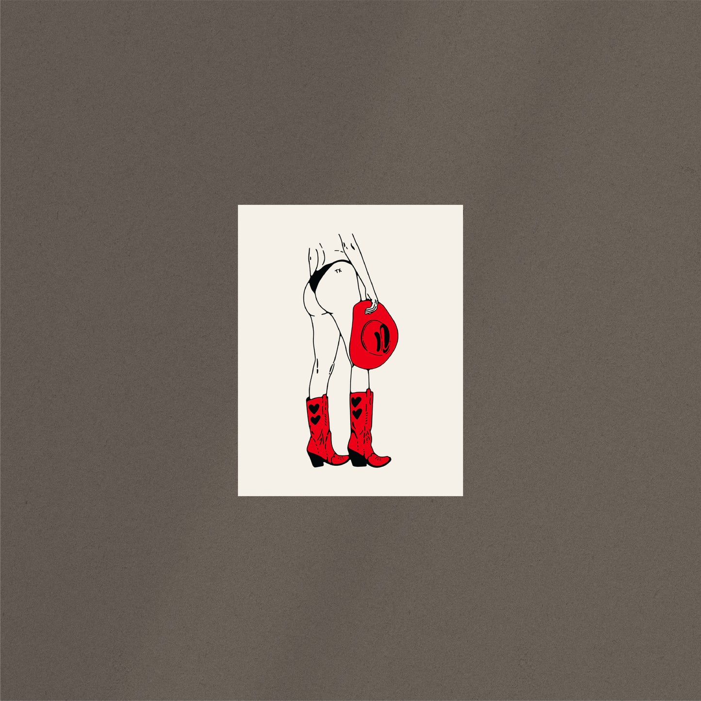'Texas Girl' Print