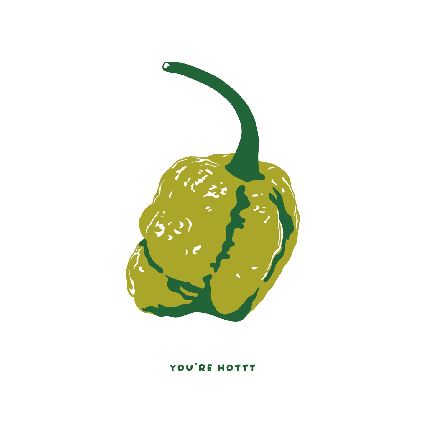 'You're Hottt' Card