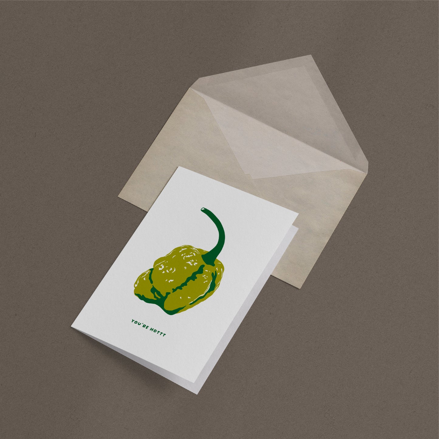 'You're Hottt' Card