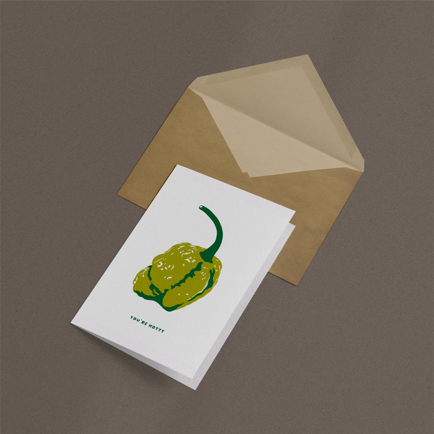 'You're Hottt' Card