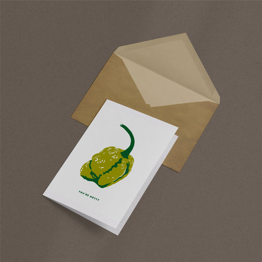 'You're Hottt' Card