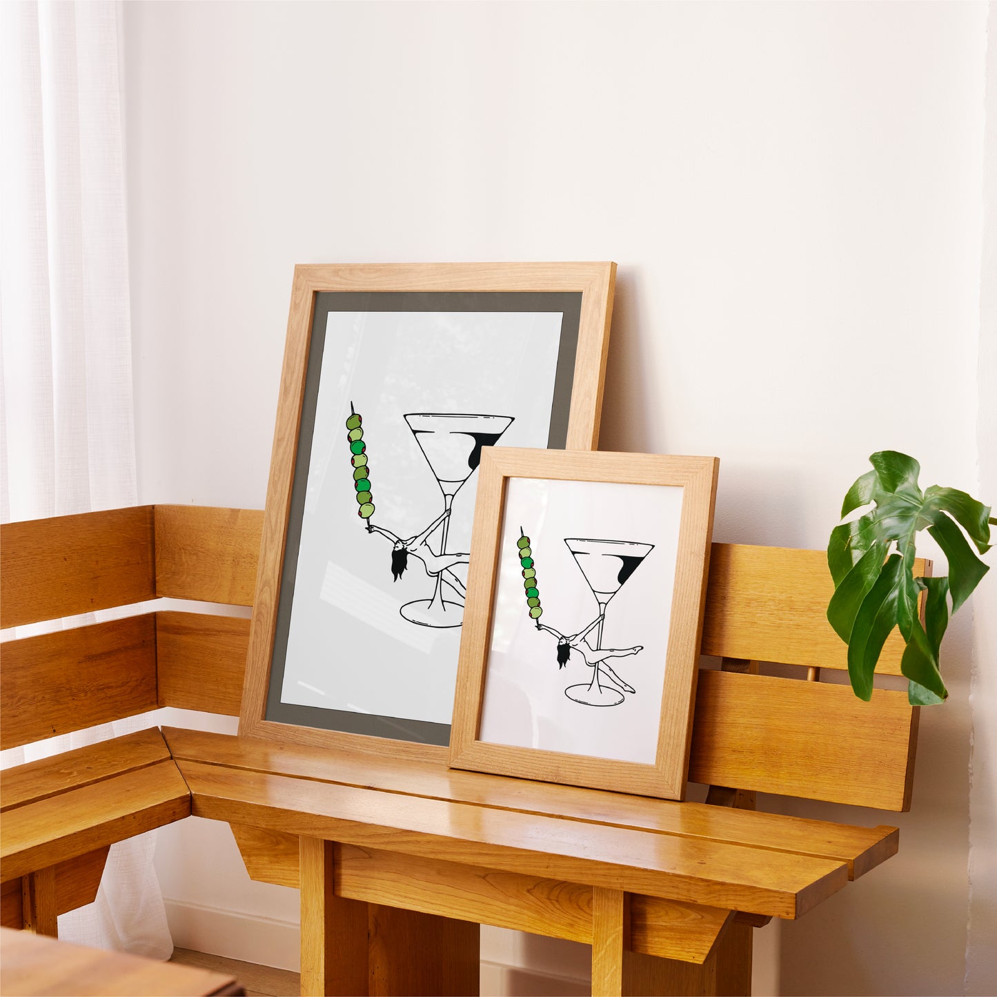 'Martini Girl' Art Print
