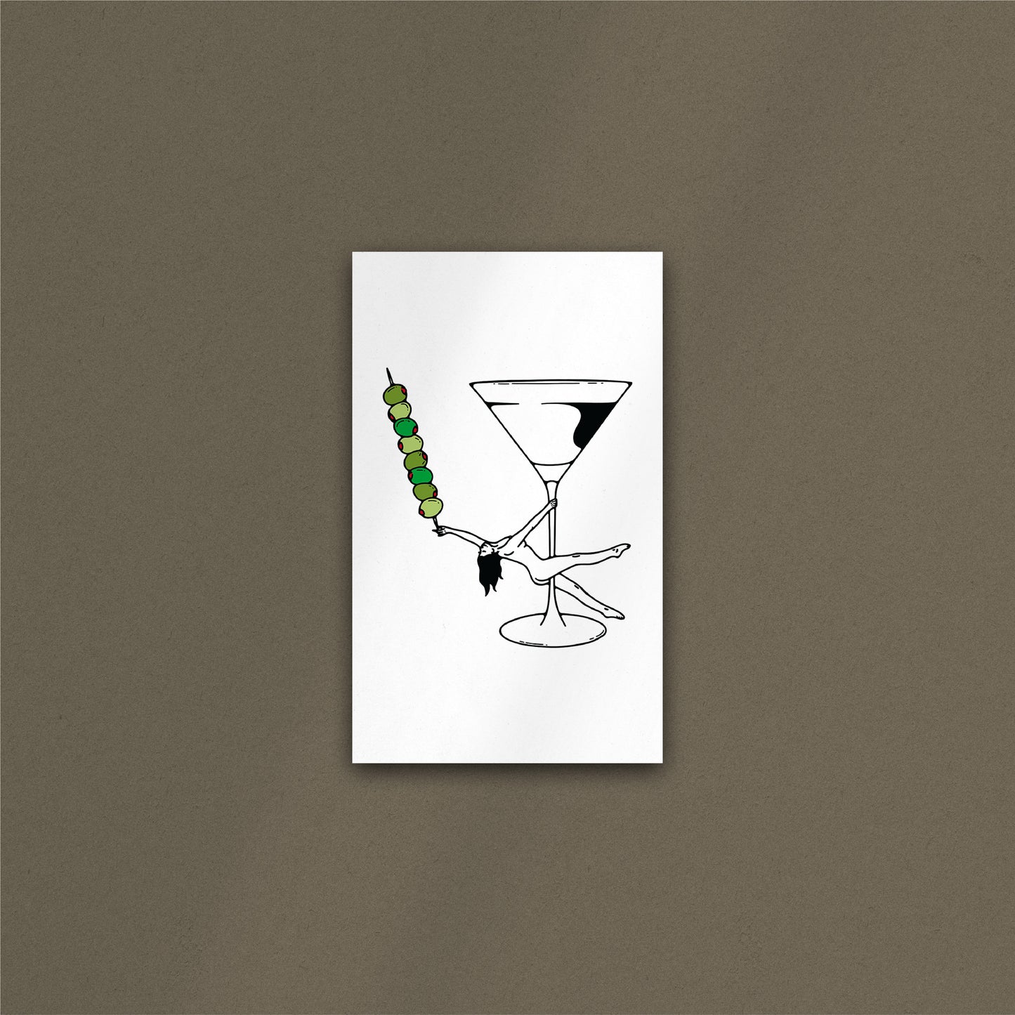 'Martini Girl' Art Print