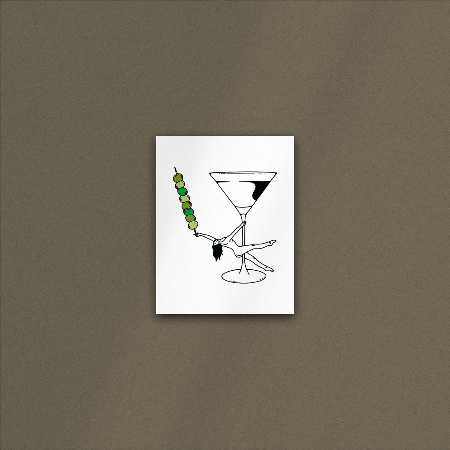 'Martini Girl' Art Print