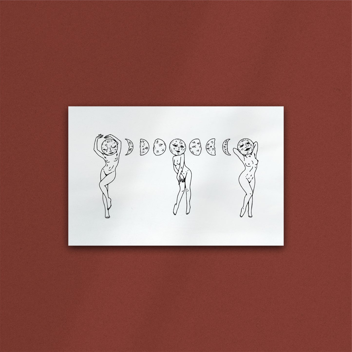 'Phases' Art Print