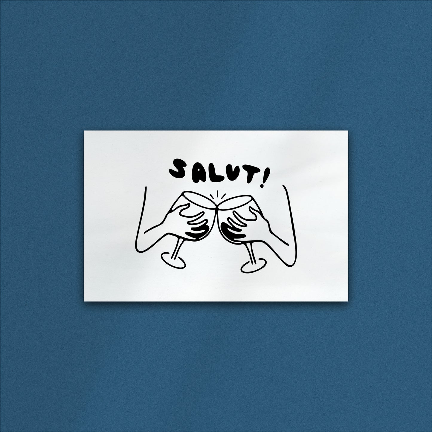 'Salut!' Art Print