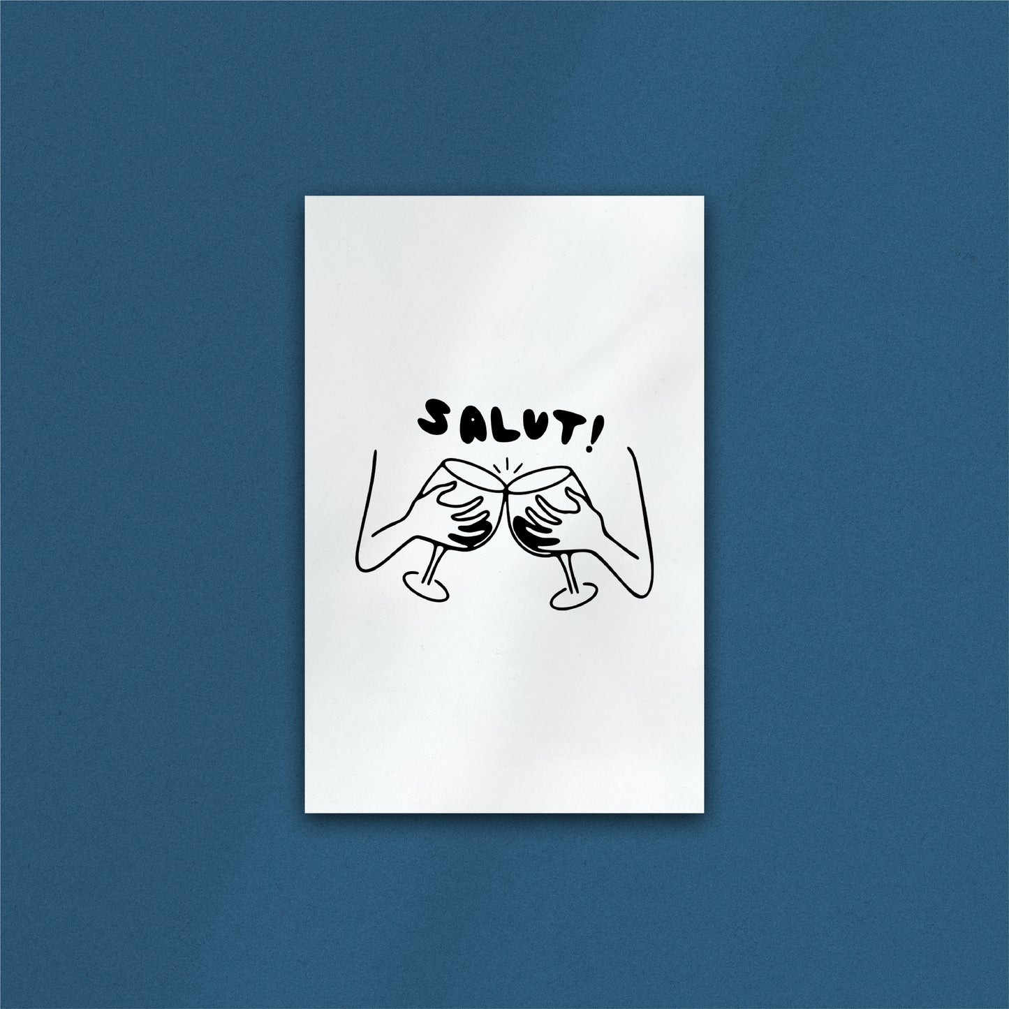 'Salut!' Art Print
