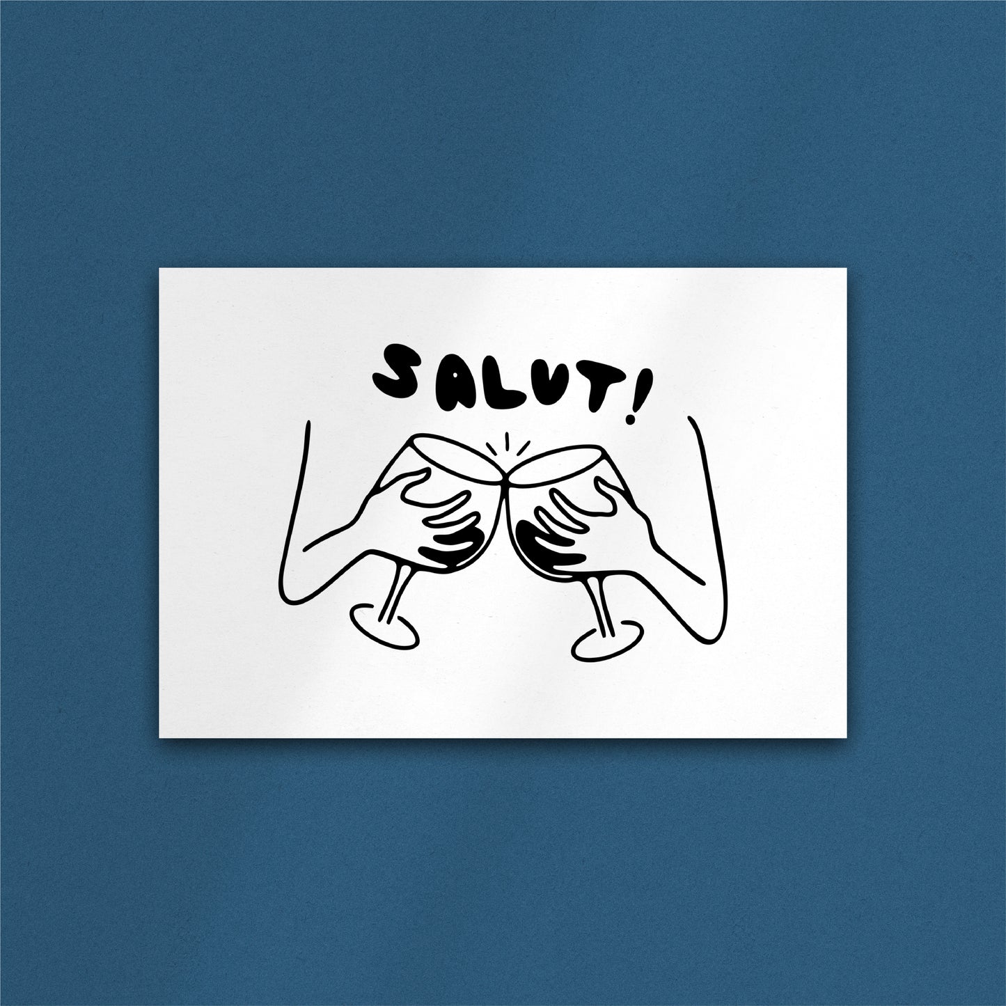 'Salut!' Art Print