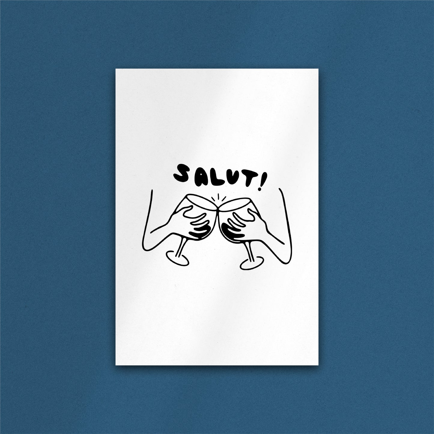 'Salut!' Art Print
