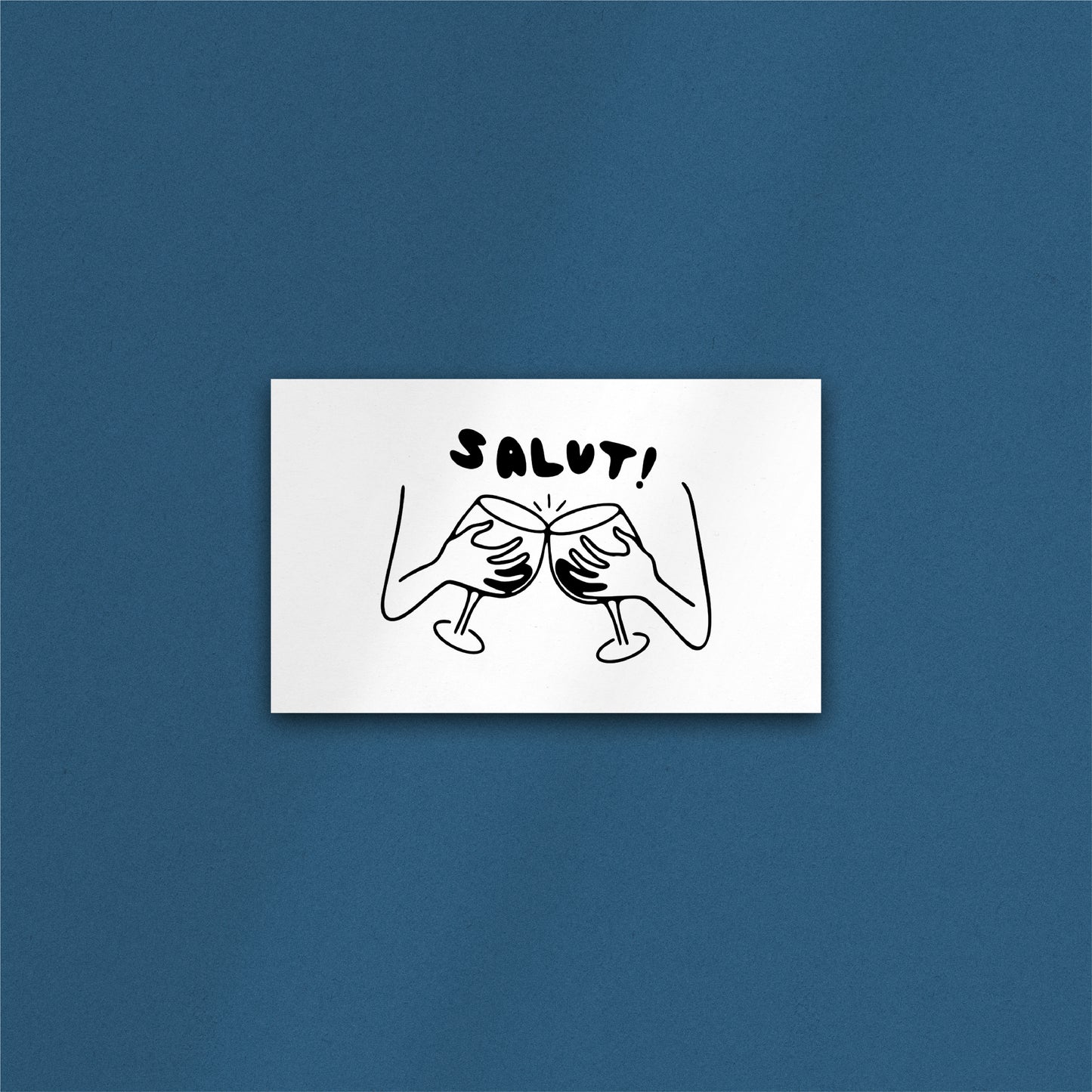 'Salut!' Art Print