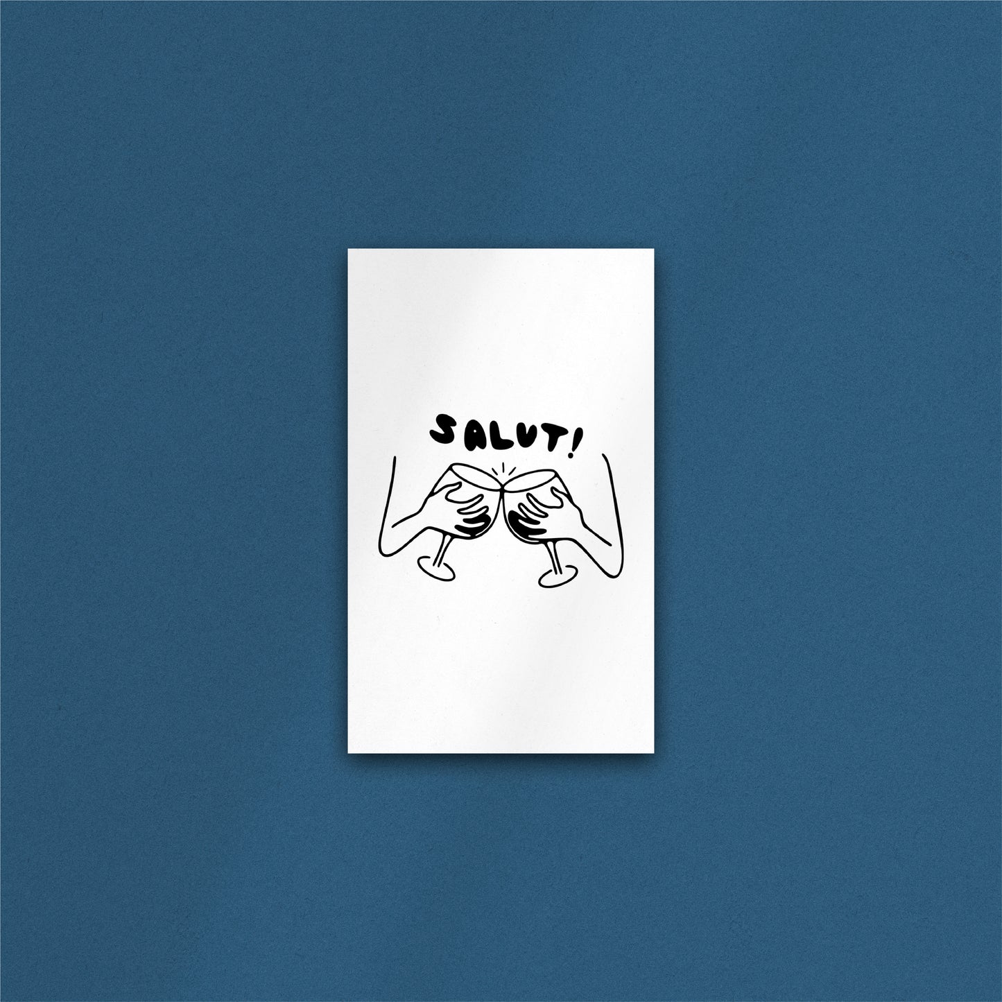 'Salut!' Art Print