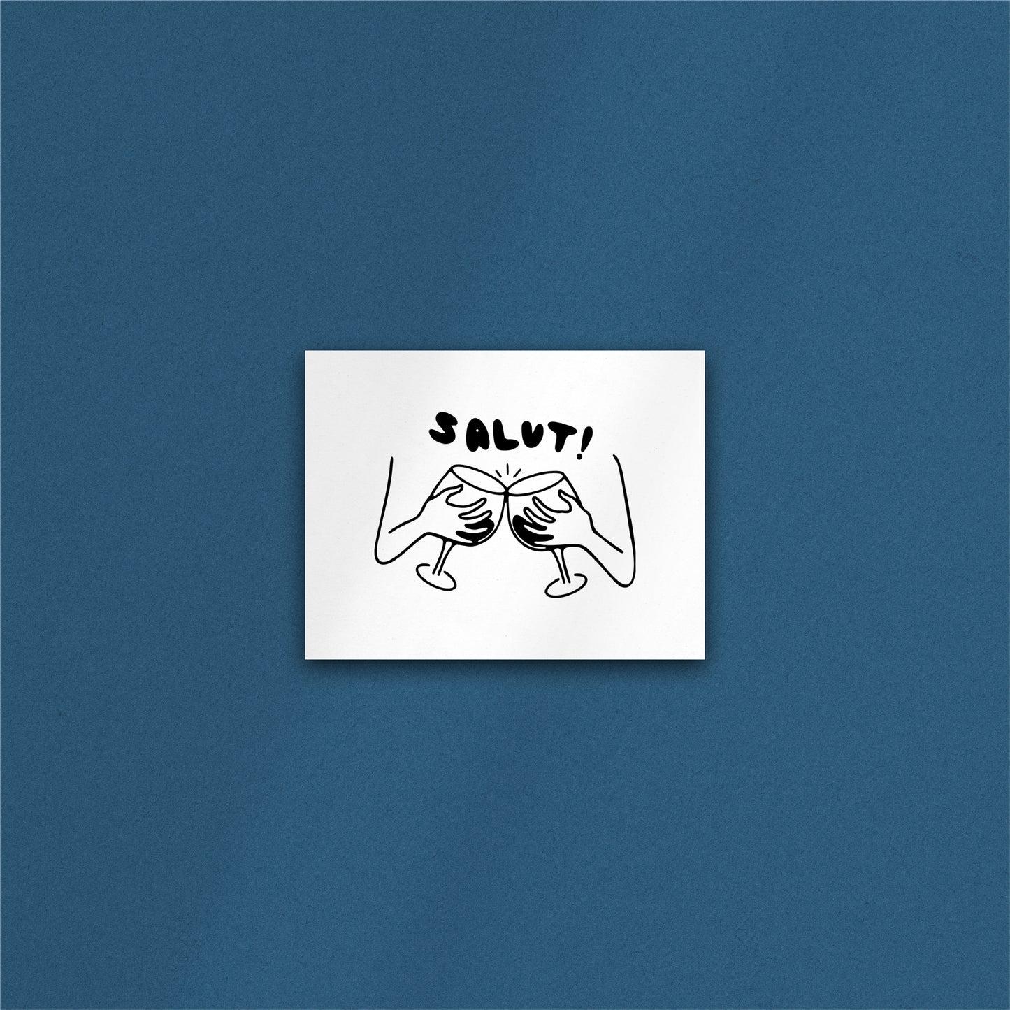 'Salut!' Art Print