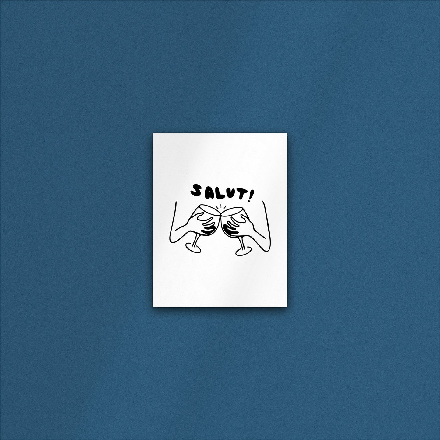 'Salut!' Art Print