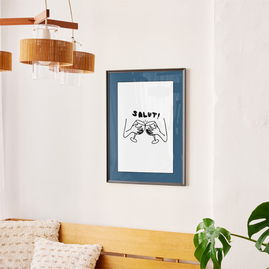 'Salut!' Art Print