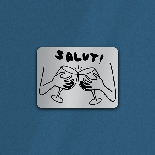 'Salut!' Sticker