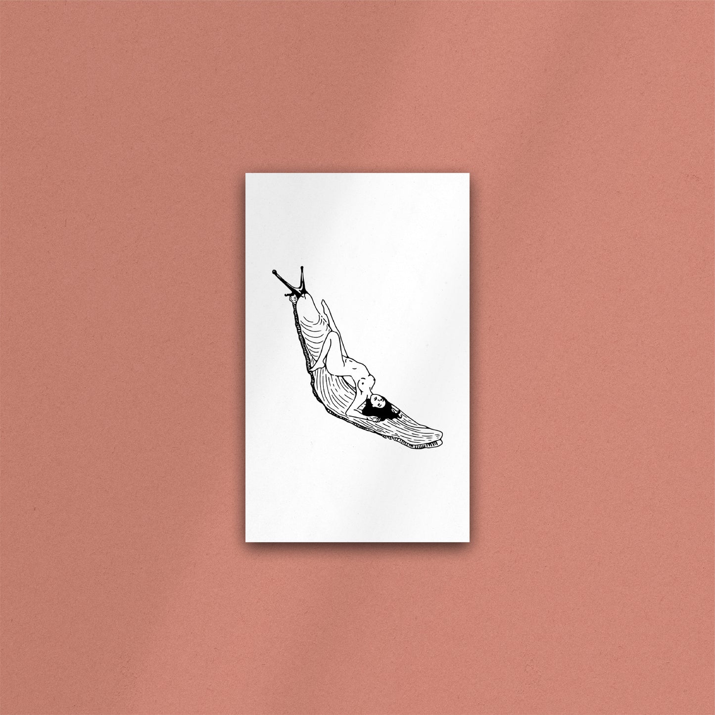'Slug Girl' Art Print