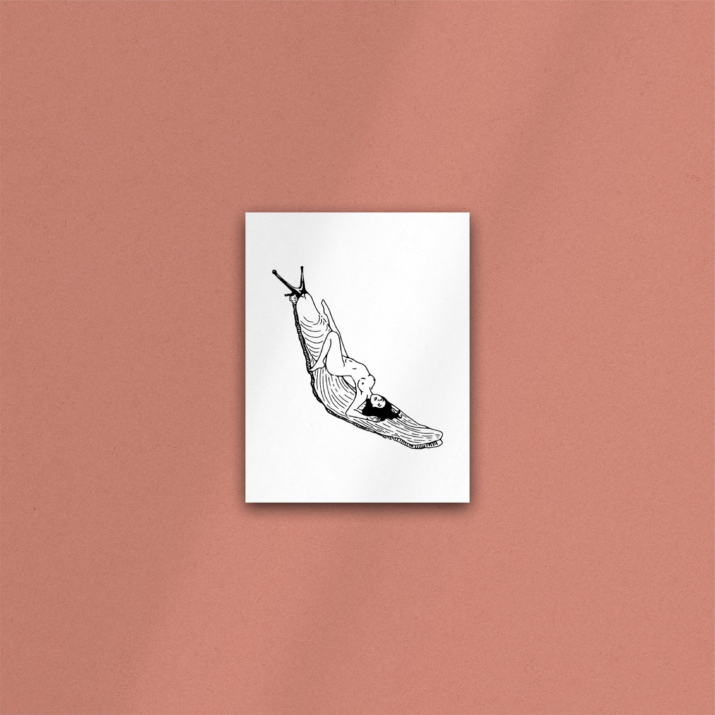 'Slug Girl' Art Print