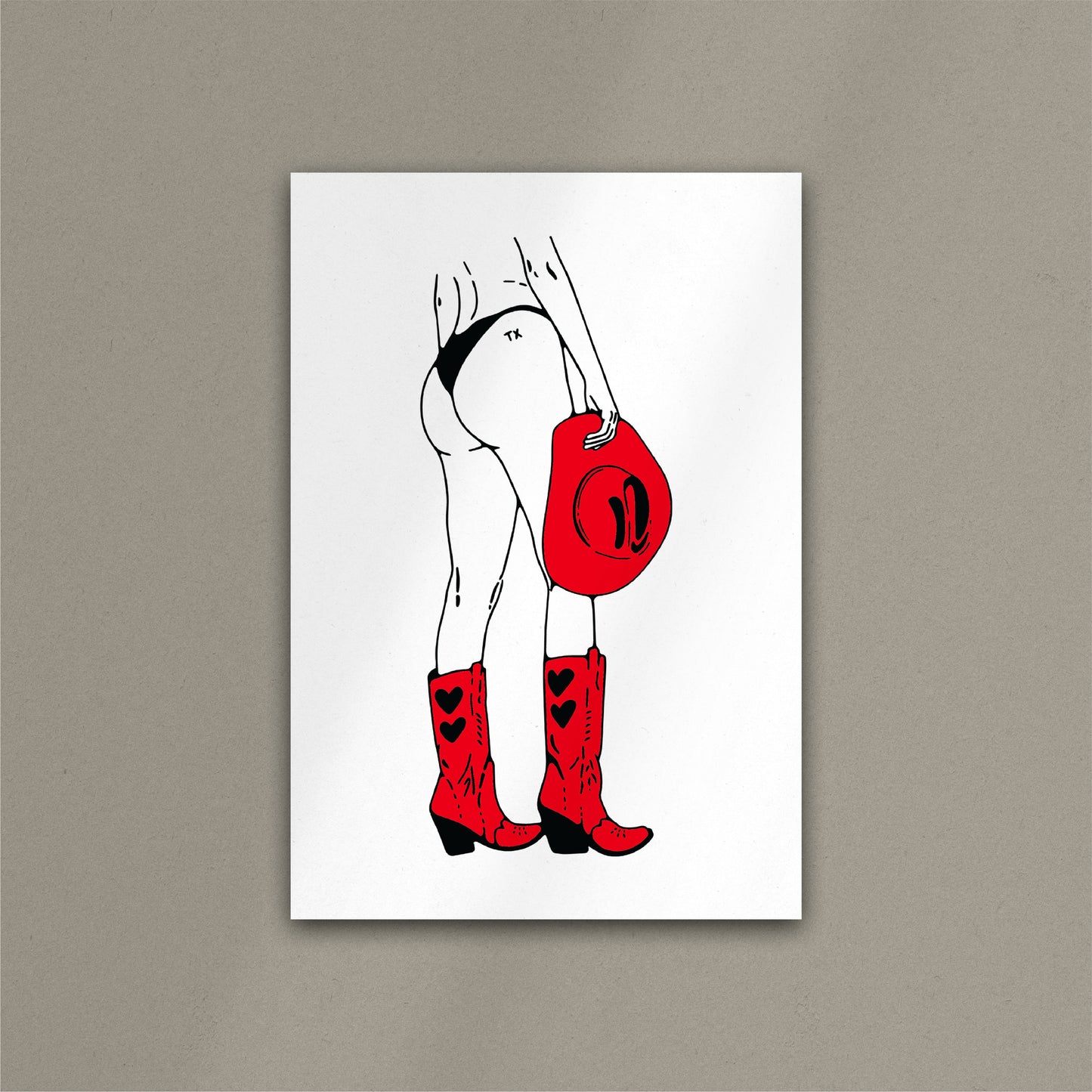 'Texas Girl' Art Print