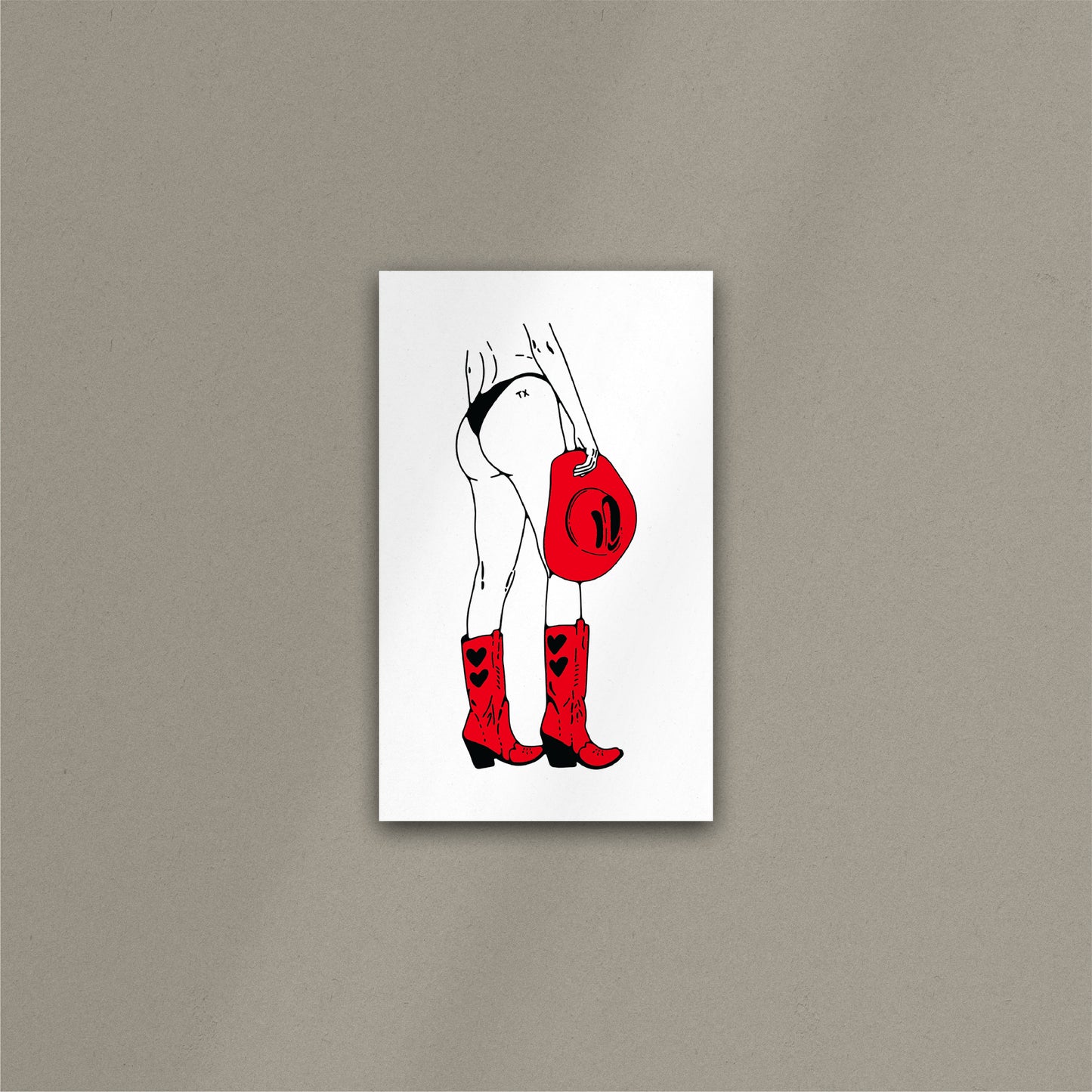 'Texas Girl' Art Print