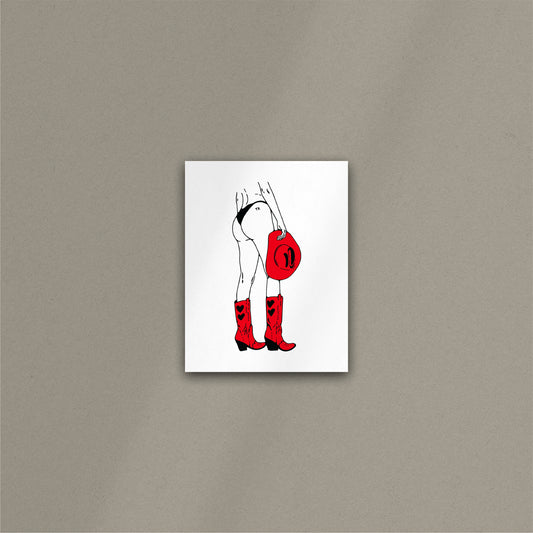 'Texas Girl' Art Print